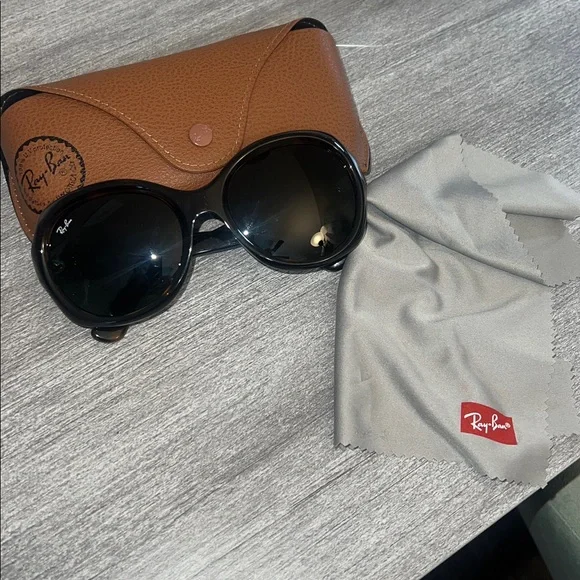 Ray-Ban 4181  Brown Women's Sunglasses with Case - Picture 2 of 12